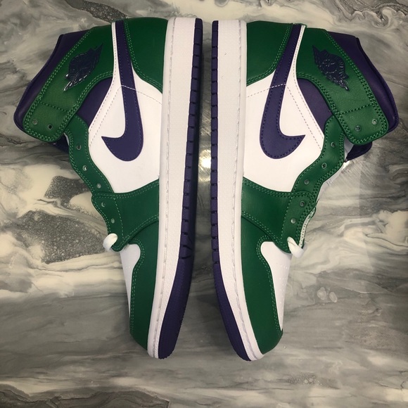 Nike Air Jordan 1 Mid Incredible Hulk - Picture 3 of 6